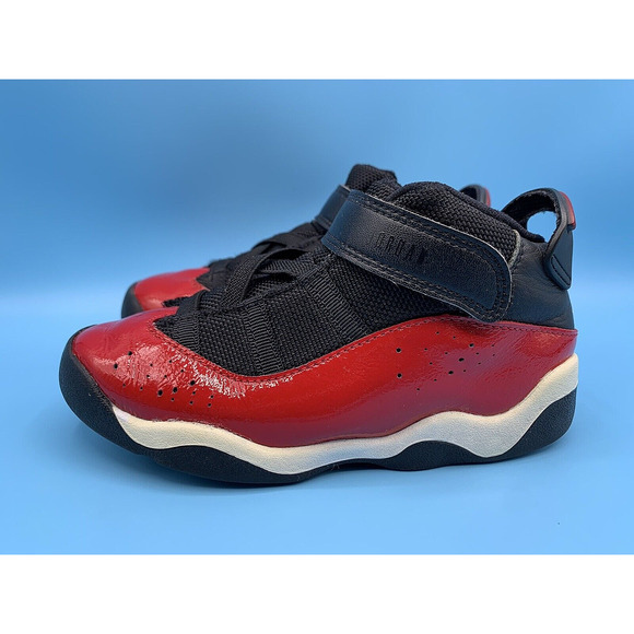 NIKE AIR JORDAN 6 Rings TD Retro Athletic Shoes 323420-060 Kids Toddlers Sz 10C - Picture 1 of 12